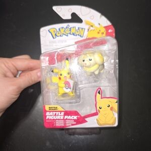 Pokémon Battle Figure Pack Pikachu & Pidough